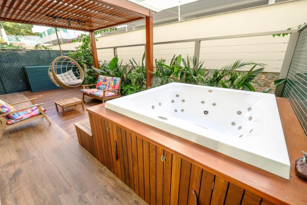 Excelente Apartamento Garden Apartment ฟลอเรียนอโปลิส ภายนอก รูปภาพ